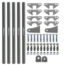 Achter Weld-On Parallel 4-Link Ophangingskit met 5 Bars voor Hot Rod Rat Truck