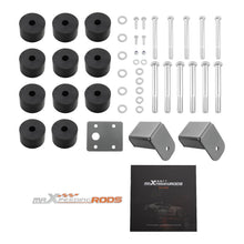 Ladda upp bild till gallerivisning, Body Lift Kit fit voorzijde geschikt voor Jeep Wrangler TJ 1997-2006 4WD 2004-2006 Nylon
