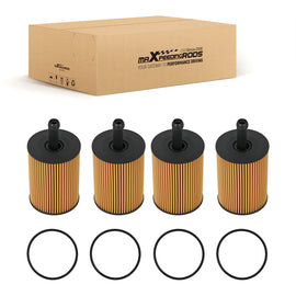 Oil filter geschikt voor Audi A3 L4 2.0L FI Turbo Diesel 2013-2014 HU719/7x