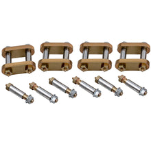 Indlæs billede til gallerivisning Shackle Spring Bolt Connection Set voor Tandem Axle Trailers
