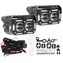 Lataa kuva Galleria-katseluun, 80W LED Auxiliary Lighting voor motorfiets ATV Quad 3200K 6000K IP67 Aluminium