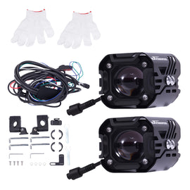 80W LED Auxiliary Lights 12V voor motorfiets ATV UTV offroad