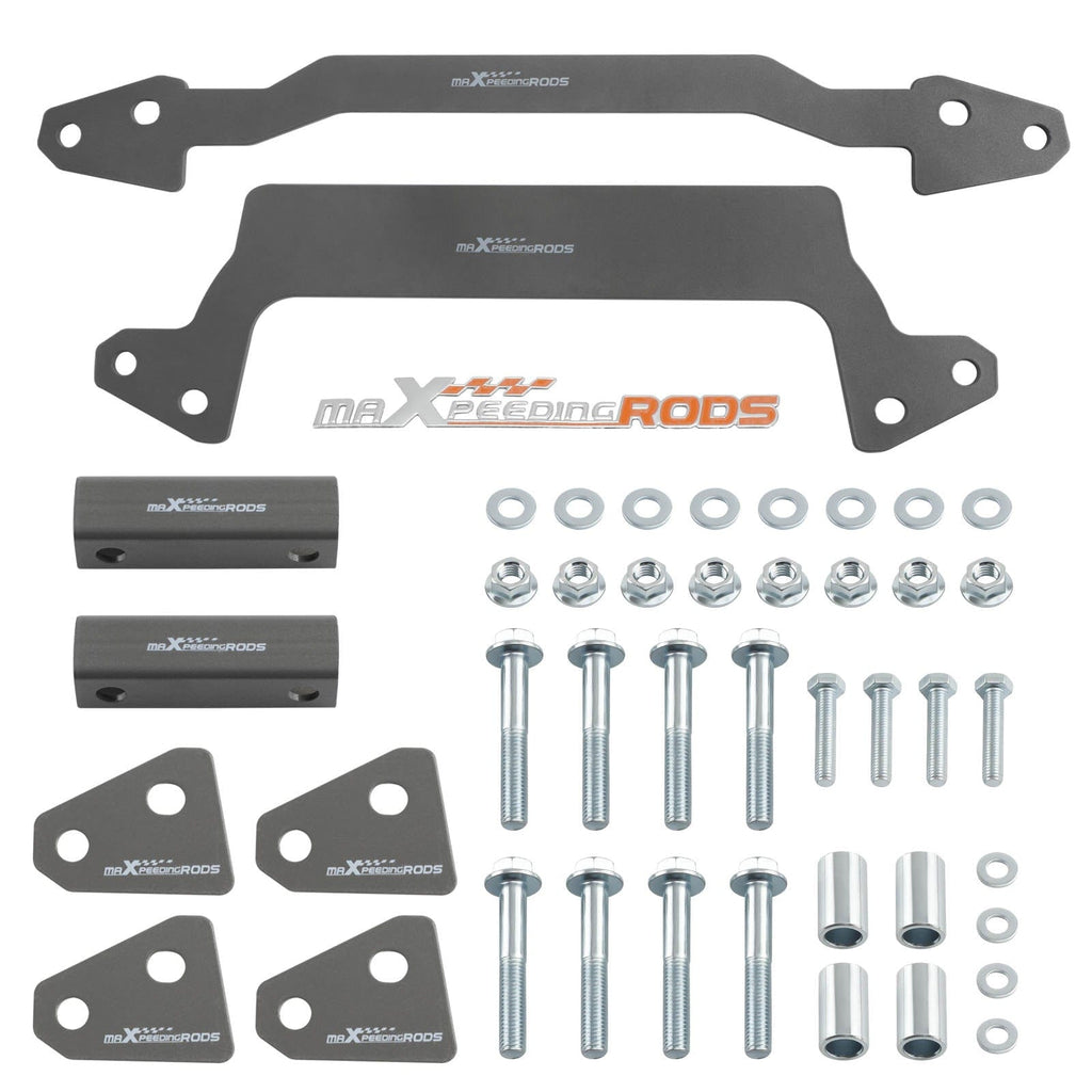 2 st. främre/bakre höjningssats lämplig för Kawasaki Brute Force 650i 750i 2005-13