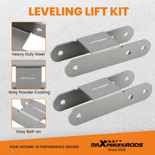 Last bildet i gallerivisningen, 1-3" hevekkits torsjonsnøkler + 2 bøyler egnet for Chevrolet S10 Blazer, GMC S