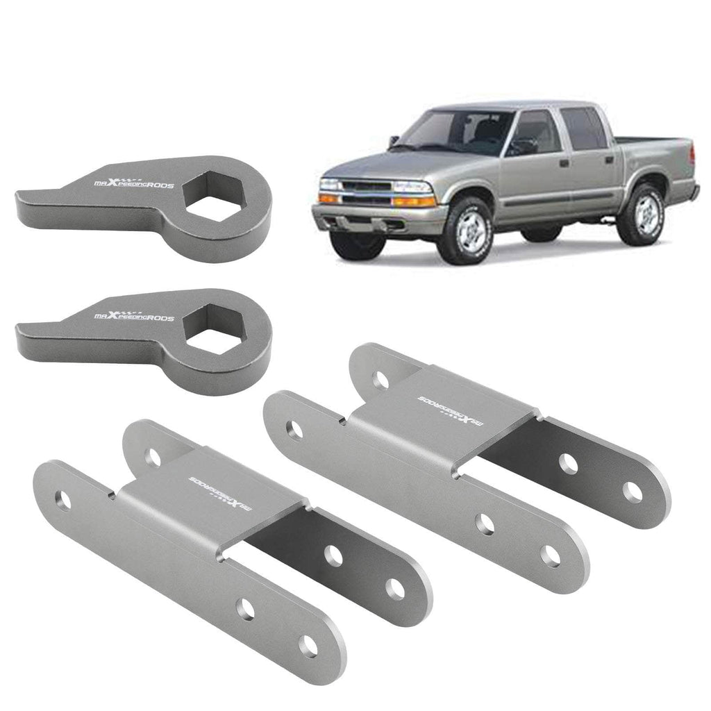 1-3" hevekkits torsjonsnøkler + 2 bøyler egnet for Chevrolet S10 Blazer, GMC S