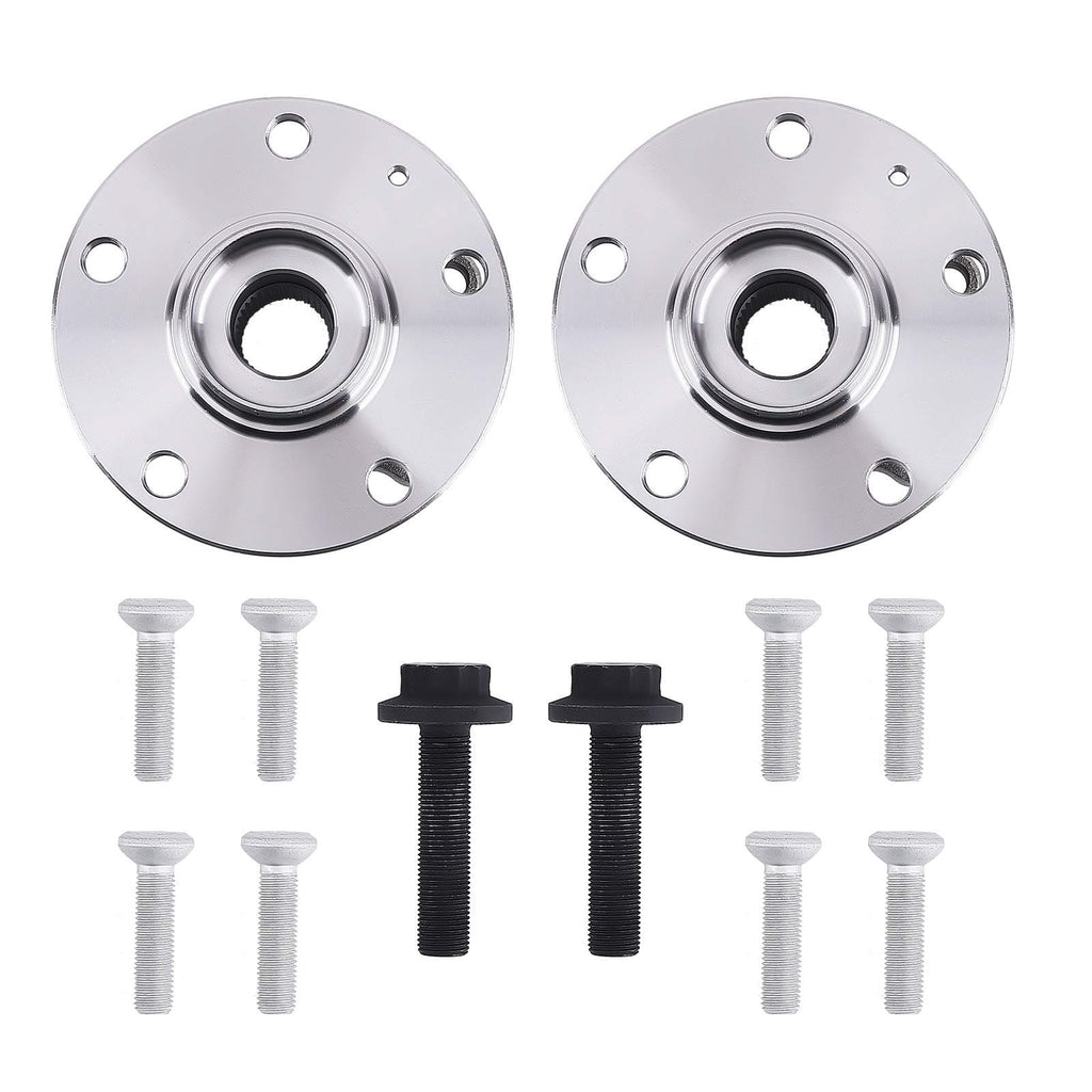 2x Hjulleje Hjullejesæt forside egnet til Audi A1 8x A3 8P, VW Golf 5 1K Passat Superb 2