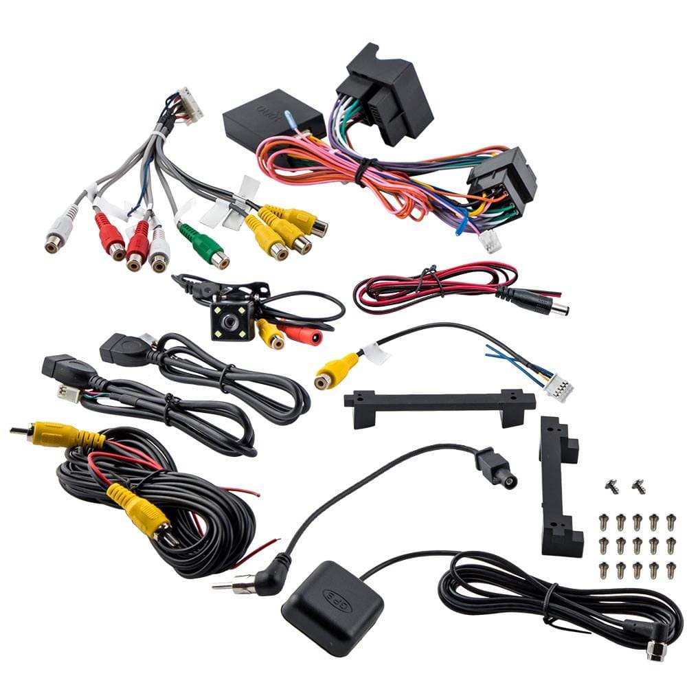 DAB+ Android 10 bilradio DSP GPS Navi + kamera egnet for Mercedes-Benz ML-klasse W164