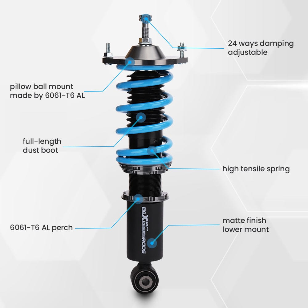 Schroefsets geschikt voor Mazda MX5 NA NB 1.6 1.8 Schokdempers