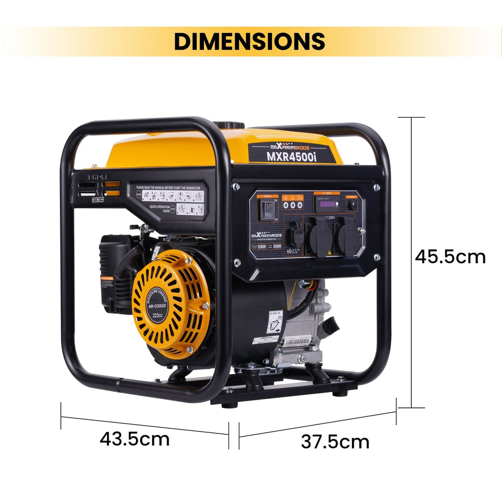 3500W (3200W) aggregaat inverter generator benzine 230V voor camping en thuis