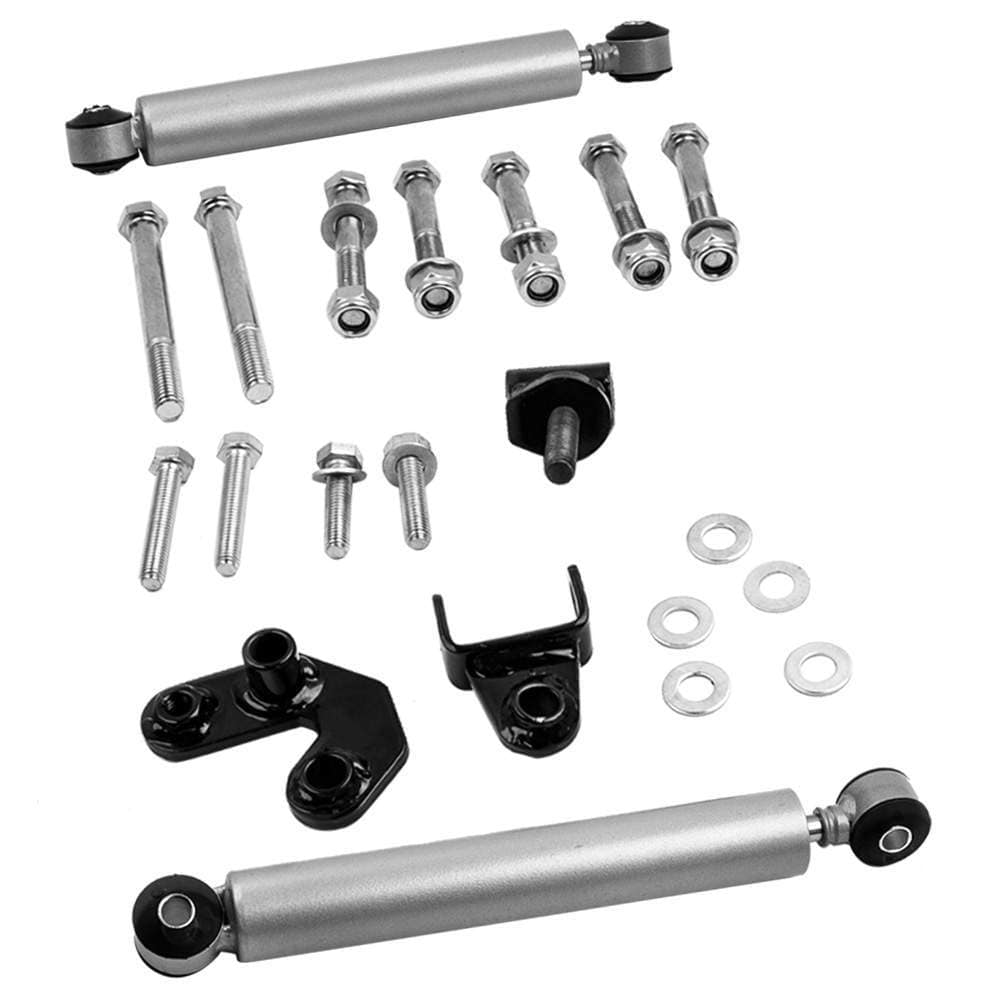 Tuplaohjausiskunvaimenninsarja sopii Jeep Cherokee XJ 2WD 4WD 1984-2001