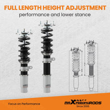 Ladda upp bild till gallerivisning, Verstelbare schroefset geschikt voor BMW 3 (E46) 4-door Sedan 1998-2005 suspension