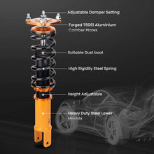 Ladda upp bild till gallerivisning, Verstelbare Schroefset Suspension Geschikt voor Mitsubishi Lancer Evolution VII (EVO 7) CT9A 2001-2003