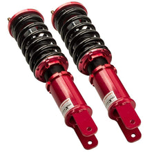 Last inn bildet i Galleri-visningsprogrammet, Schroefset suspension geschikt voor Honda Civic Hatchback EG year 91-95, damping verstelbare, red