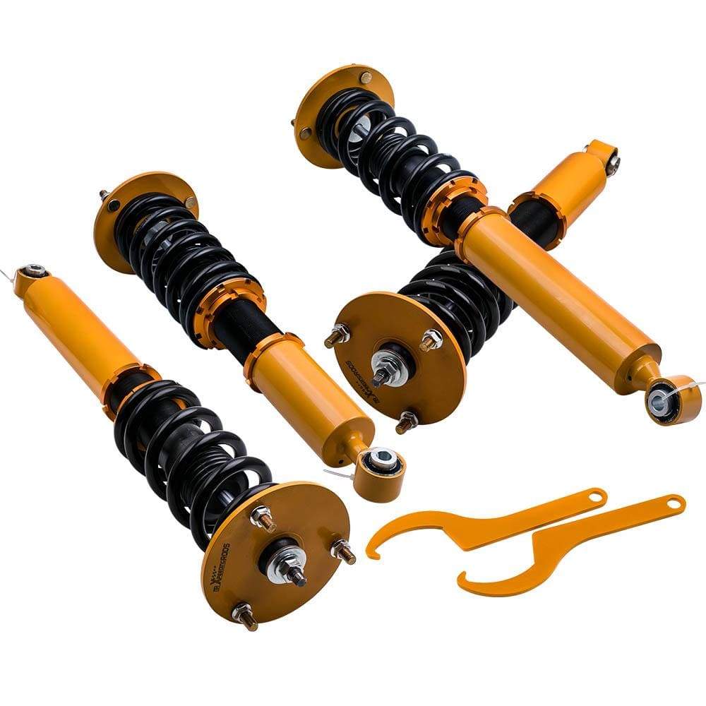 Schroefset Veerpoot Kit geschikt voor Lexus LS400 XF10 90-94 Adj Height Coil Spring