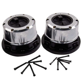 Paar Manual Locking Hubs Axles voor links geschikt voor Suzuki Samurai JA 4Cyl 1.3L 79CID