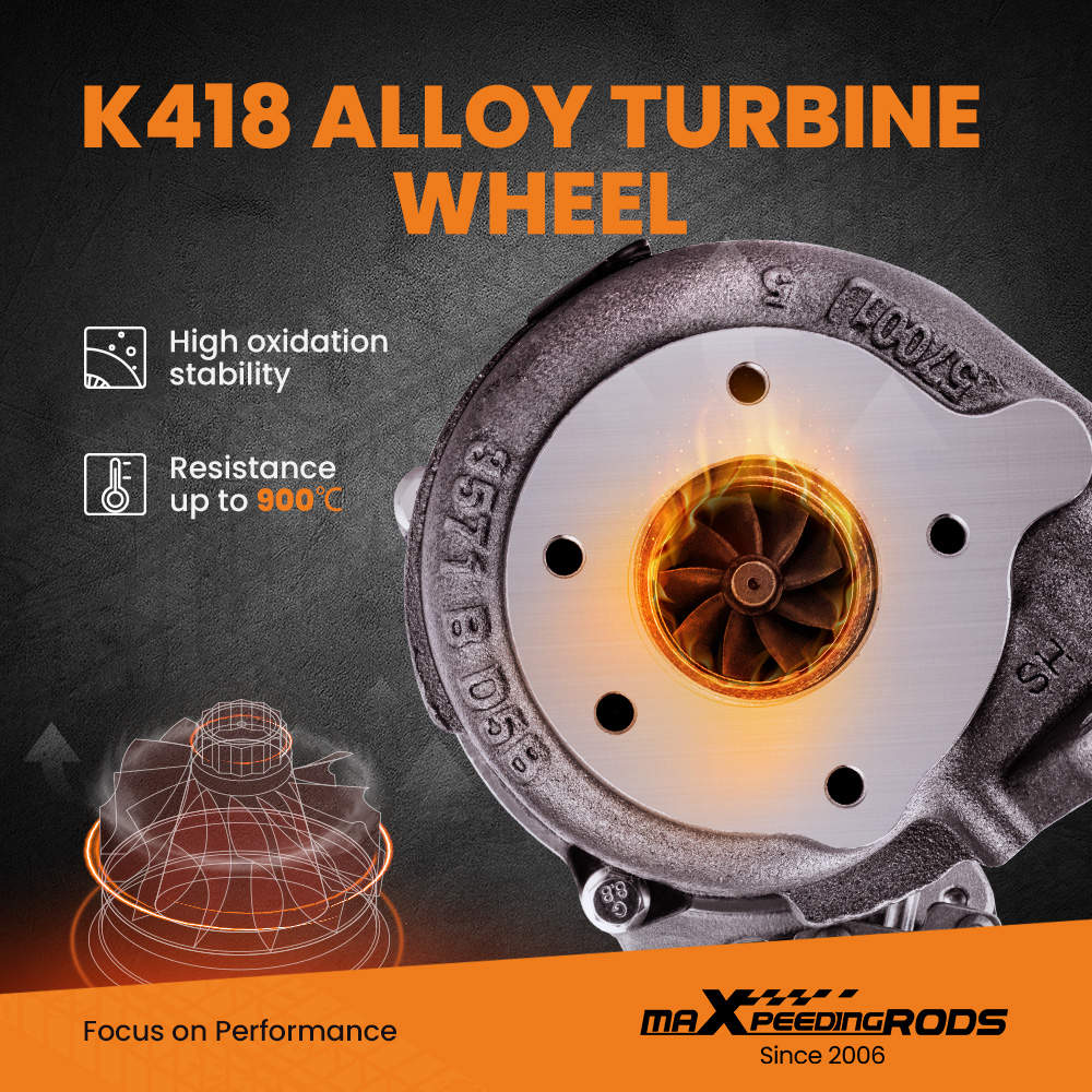 Turbo BV39 lämplig för Nissan Qashqai, Renault Clio III, Megane II, Scenic II 1.5 dCi K9K 106 hk | 54399700030 54399700070
