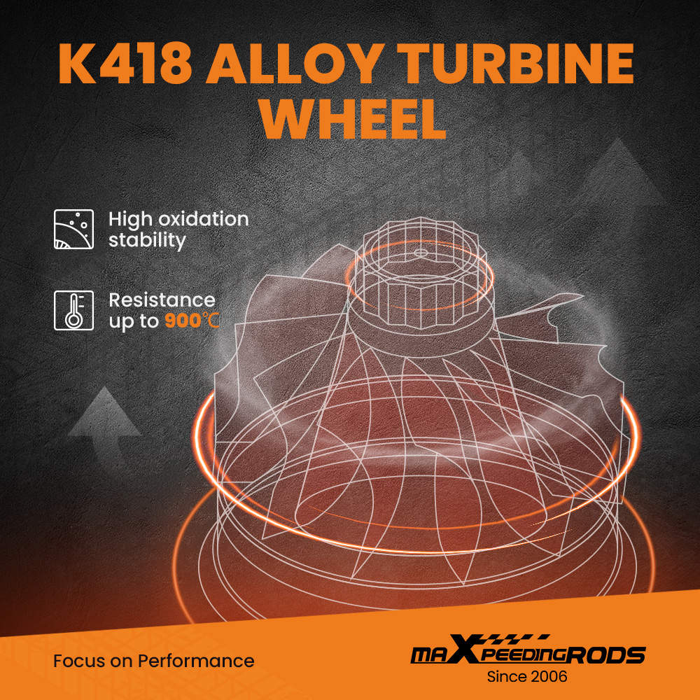 Turbo RHF5 lämplig för Audi A4, A5, A6, Q5, VW Passat, Seat Exeo 2.0 TFSI CDNC CAEB 2008-2015 06H145702L 06H145701Q
