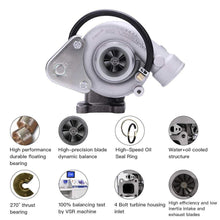 Lataa kuva Galleria-katseluun, Turbo CT20 sopii Toyota Land Cruiser, Hilux, Hiace, 4Runner 2.4 TD 2L-T 86-90 hv | 17201-54060 17201-54061