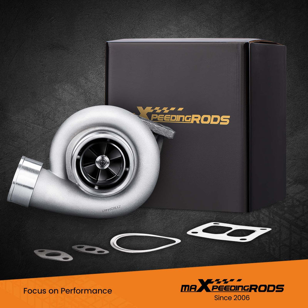 GT45 turbo V-band twin-scroll A/R .66 A/R 1.05 98 mm upp till 600 hk oljekyld