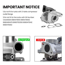 Lataa kuva Galleria-katseluun, Turbo RHF55V sopii malleihin Isuzu NPR NQR NRR, GMC W3500 W4500 5.2 4HK1-E2N 150 hv 2006+ | VDA40016 8980277725