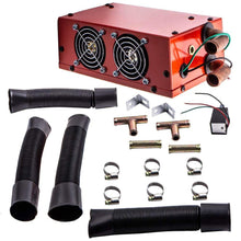 Indlæs billede til gallerivisning 12V Universal Car Heater Heating Warm Windscreen Defroster Demister Portable 80W