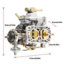 Indlæs billede til gallerivisning Voor Weber 38x38 2 Barrel geschikt voor Fiat Renault Ford VW 4-cylinder Carburetor