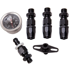 Last inn bildet i Galleri-visningsprogrammet, Verstelbare Brandstofdrukregelaar Kit -6AN Fitting End Aluminium Set