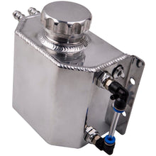 Indlæs billede til gallerivisning 1000ml Aluminium Radiateur Coolant Overflow Recovery Tank Universal Cold Engine