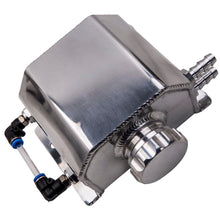 Indlæs billede til gallerivisning 1000ml Aluminium Radiateur Coolant Overflow Recovery Tank Universal Cold Engine