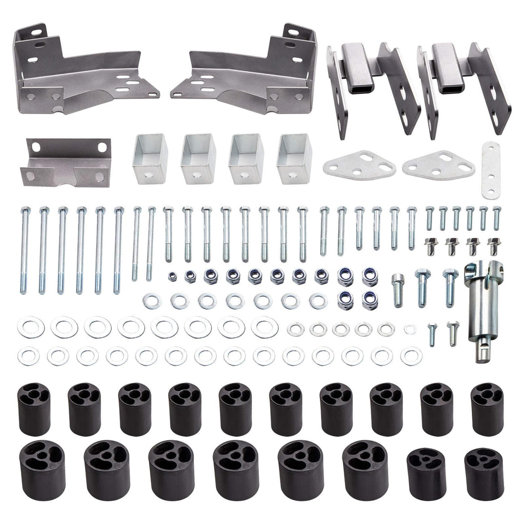 3" foran 3" bak Body Lift Kit egnet for Chevrolet Silverado 1500 2WD/4WD 2007-2013