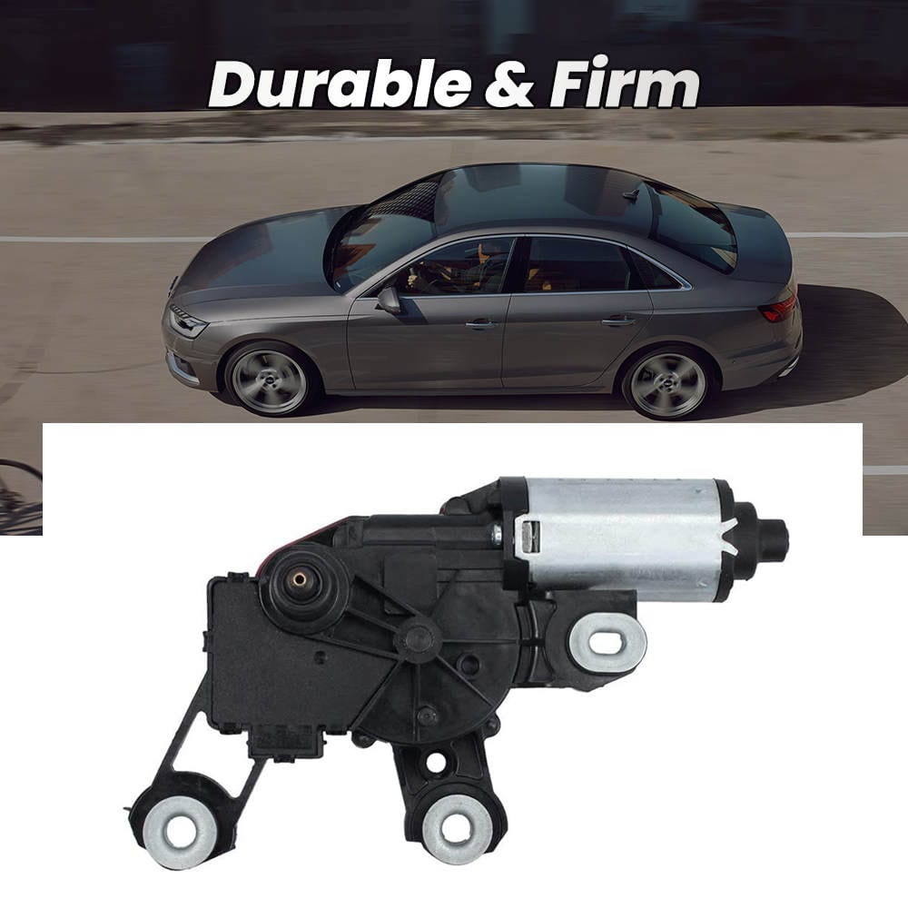 Torkarmotor kit lämplig för Audi A3 8P1 8PA A4 8E2 B6 8EC B7 A6 Q5 Q7 8E9955711B bak