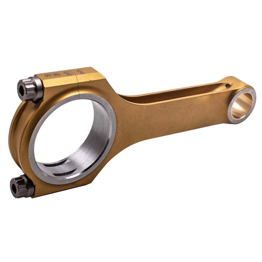 Titanoidut kiertokanget, 4 kpl:n sarja, sopii malliin Honda D16 SOHC VTEC (Civic, CRX, Del Sol) | 137 mm, ARP 2000 -pultit