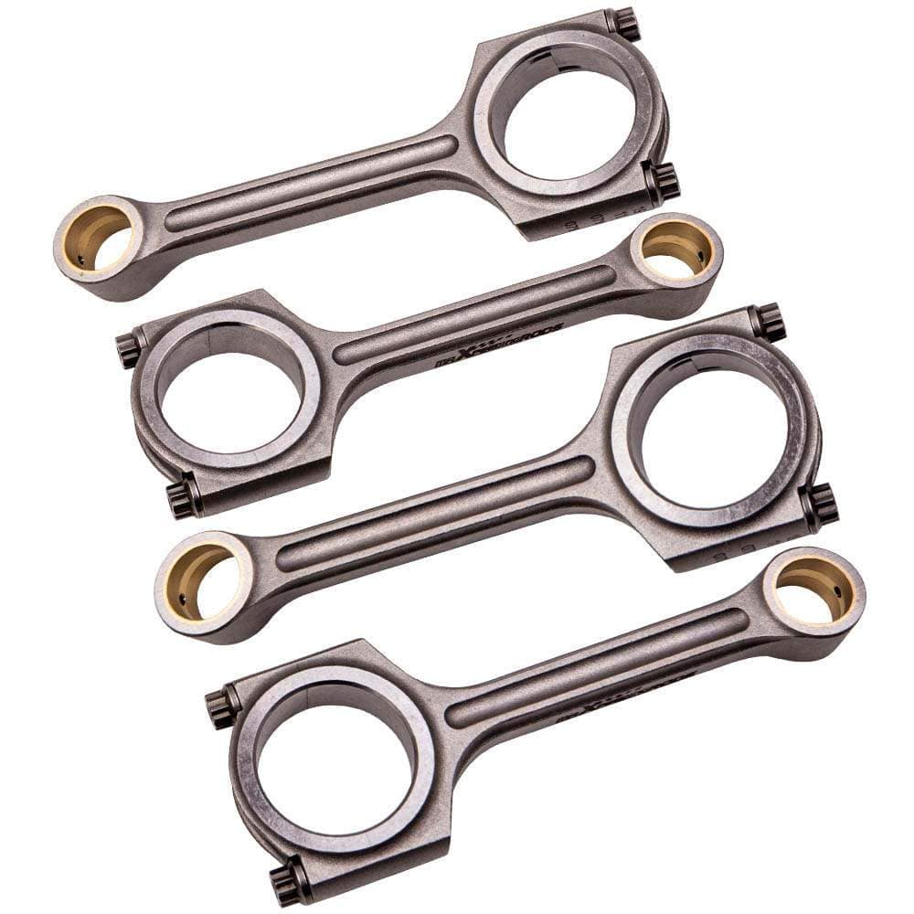 Kiertokanget I-beam 4 kpl taottua 4340 ARP 2000 -pulteilla, sopii malleihin Honda Fit / Jazz GK5 1.5 L15B L15Z5
