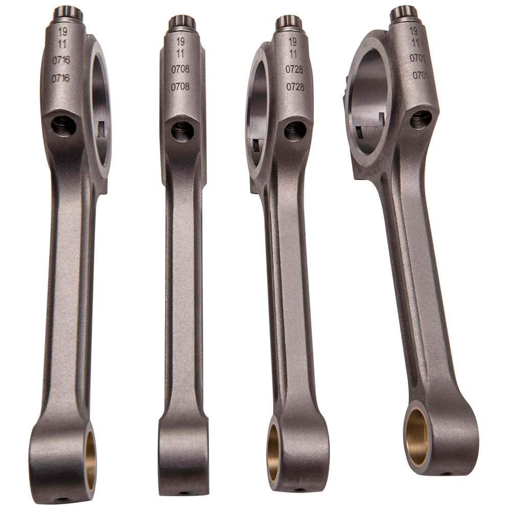 Kiertokanget I-beam 4 kpl taottua 4340 ARP 2000 -pulteilla, sopii malleihin Honda Fit / Jazz GK5 1.5 L15B L15Z5