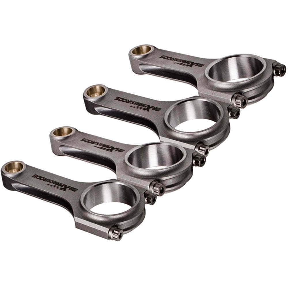 Smidde H-profilråder, sett med 4, passer til Toyota 8NR-FTS 1.2 Turbo (Auris, Corolla, C-HR) | 149,2 mm, ARP 2000-bolter