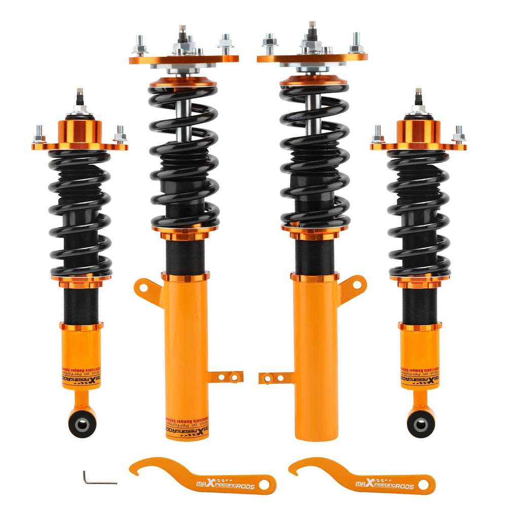 Coilovers lämpliga för Dodge Caliber, Jeep Compass, Jeep Patriot 2007-2017 | Coilovers 24-stegs justerbar dämpning, sänkning 25-75 mm