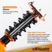 Indlæs billede til gallerivisning Skruesæt egnet til Toyota Celica ST18 ST20 FWD 1989-1999 | Coilovers med 24-trins justerbar dæmpning, sænkning 25-75 mm