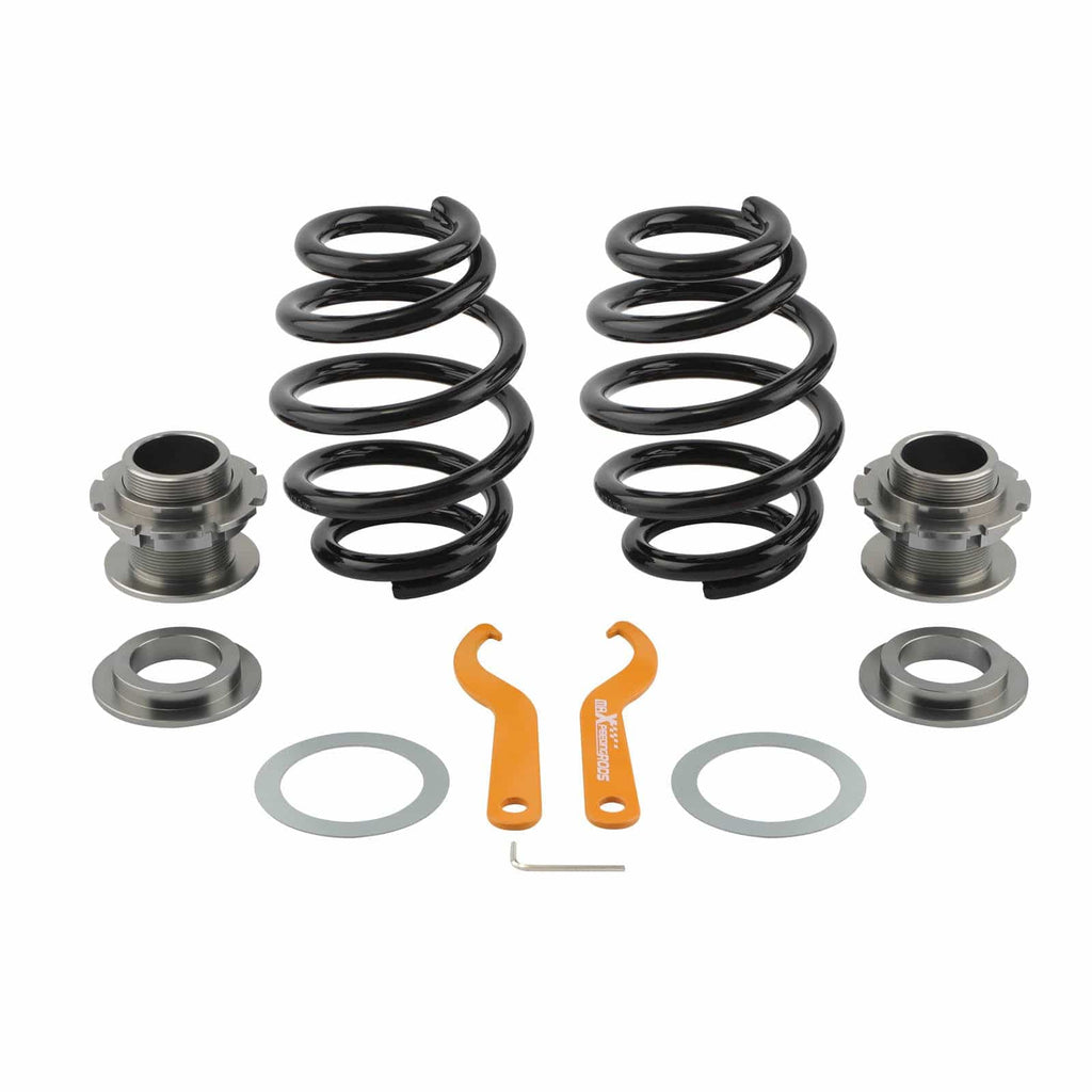 Gevindundervogn egnet til BMW 3-serie E36 1990-1999 | Coilovers 24-vejs justerbar dæmpning, sænkning 25-75 mm