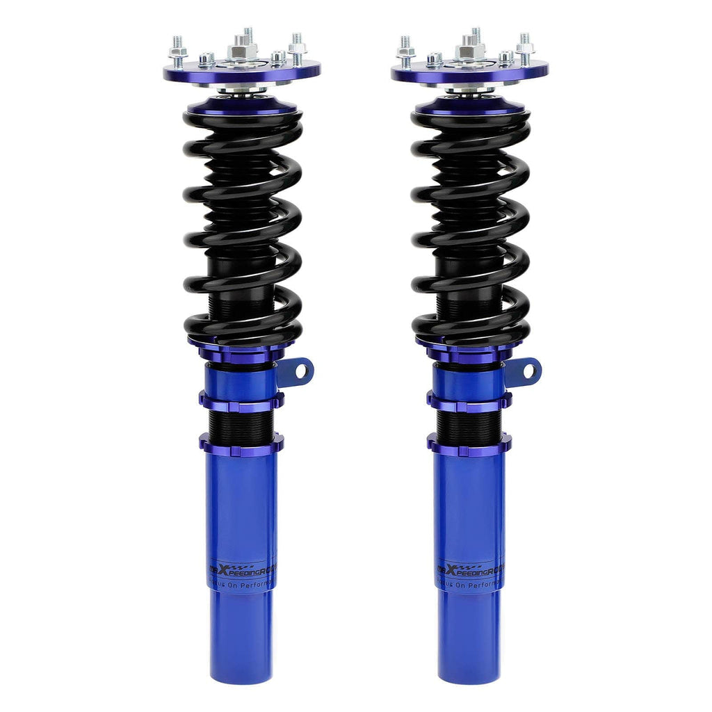 Coilovers passar till BMW 5-serie E39 sedan 1995-2003 | Coilovers sänkning 1-3 tum, inkl. camberplattor