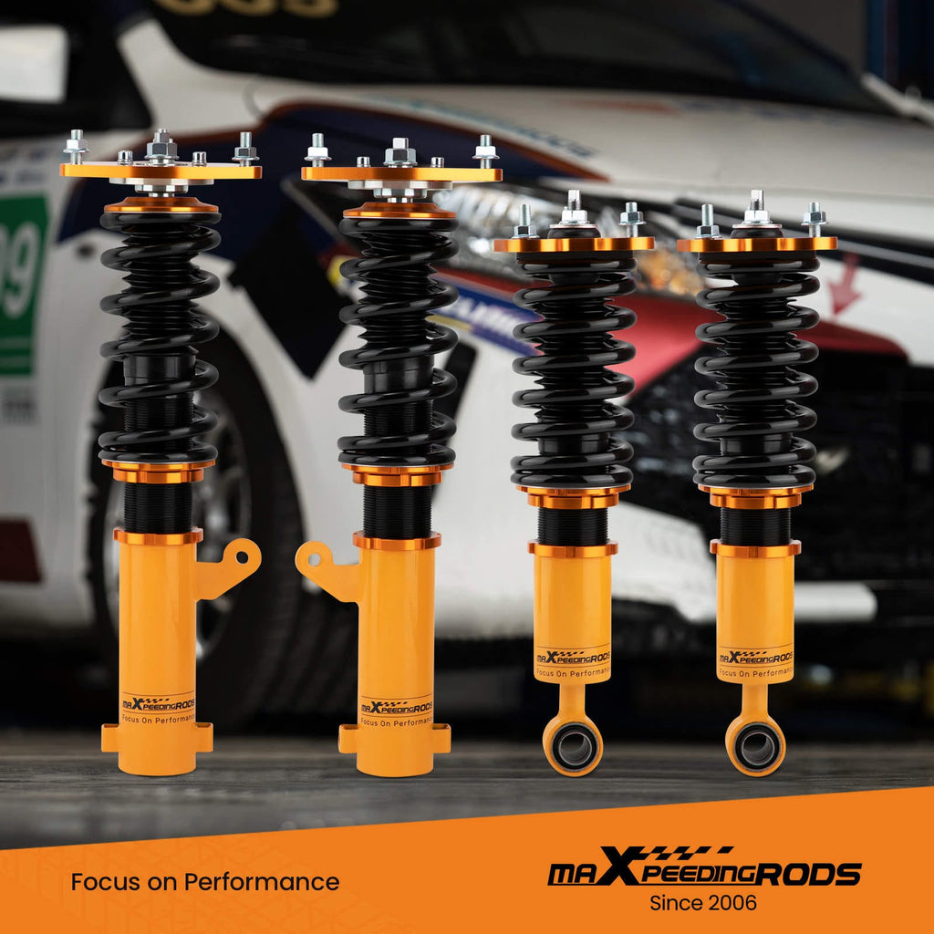 Coilovers lämpliga för Mitsubishi Eclipse 4 (DK2A DK4A) 2006-2012 och Galant DJ 2004-2012 | Coilovers för sänkning