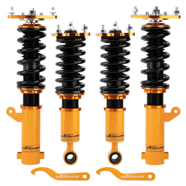 Schroefset geschikt voor Mitsubishi Eclipse 4 (DK2A DK4A) 2006-2012 en Galant DJ 2004-2012 | Coilovers voor verlaging
