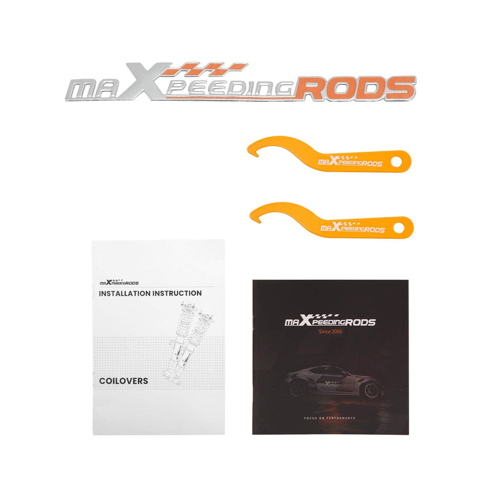 Säädettävä alustasarja sopii malleihin Mitsubishi Eclipse IV DK2A DK4A 2006-2012 ja Galant DJ 2004-2012 | Coilover-madallus 25-75 mm, sis. camber-yläpäät