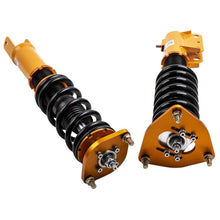 Ladda upp bild till gallerivisning, Coilovers lämpliga för Mitsubishi Lancer Evolution 7, 8, 9 (CT9A) 2001-2007 | Coilovers 24-stegs justerbar dämpning, inkl. camberplattor