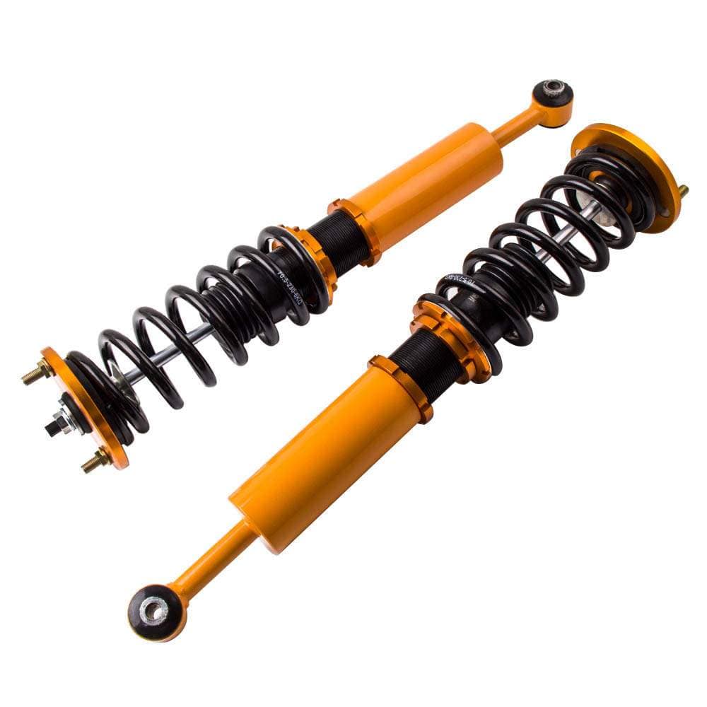 Säädettävä alustasarja sopii Honda Accord 7 CM4-CM8 sedan ja coupé 2003-2007 | Korkeussäädettävät coilovers, madallus 1-3 tuumaa