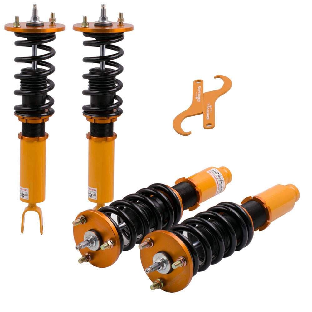 Gevindundervogn egnet til Honda Accord (CB7 CD5 CD7) 1990-1997 | Coilovers 24-vejs justerbar dæmpning, sænkning 25-75 mm