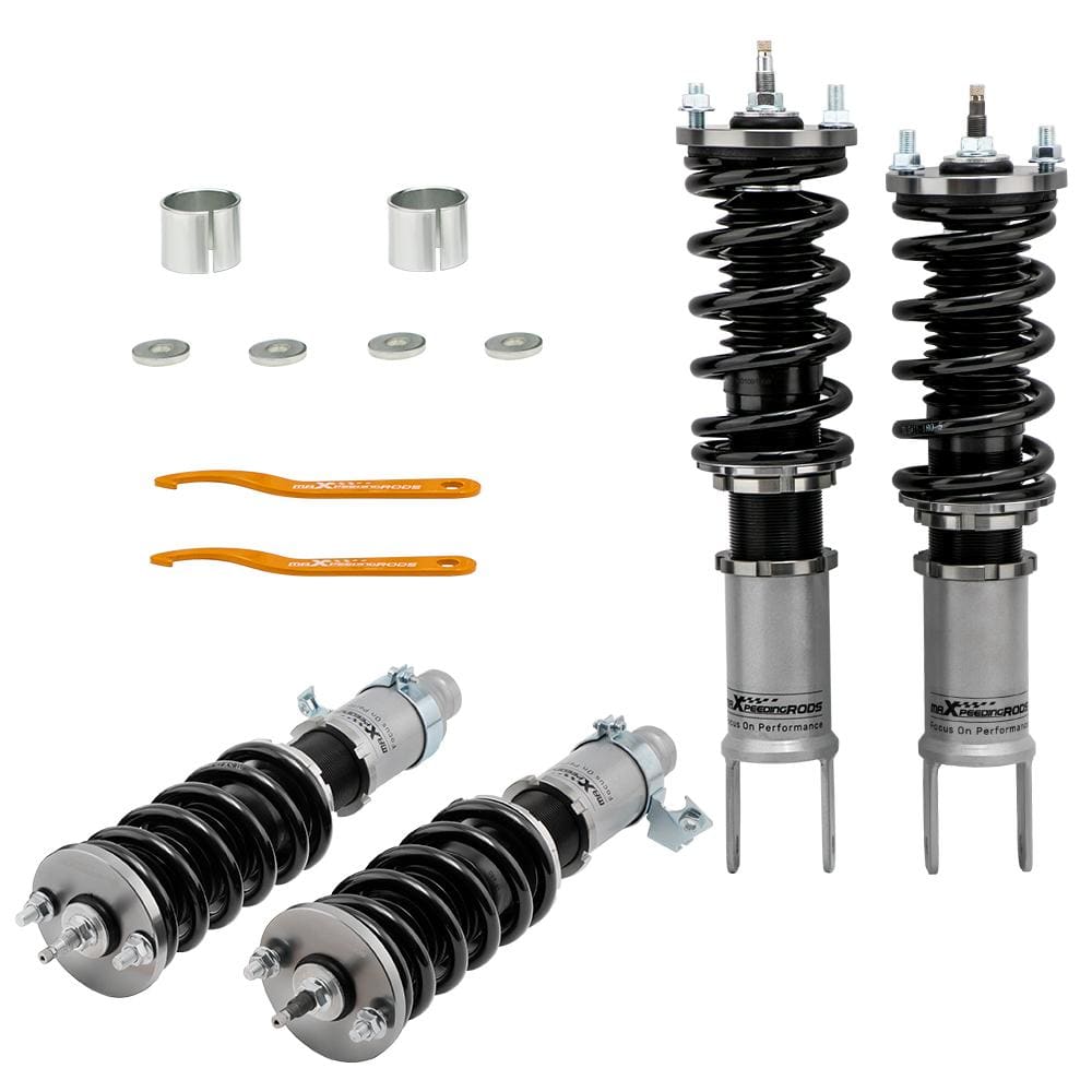 Säädettävä alustasarja Honda Civic EF EG EK, CR-X, Integra DC2 1988-2001 | Coiloverit 24-portainen vaimennuksen säätö, madallus 25-75 mm