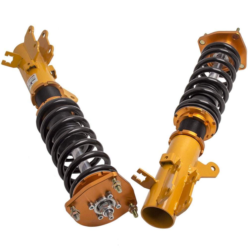 Gevindundervogn egnet til Hyundai Coupé, Tiburon, Tuscani (2002-2009) | Coilovers 24-vejs justerbar dæmpning, højdejusterbar