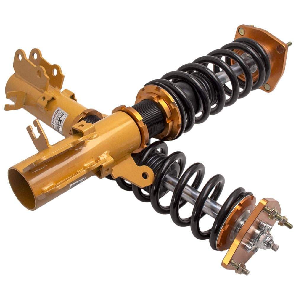 Gevindundervogn egnet til Hyundai Coupé, Tiburon, Tuscani (2002-2009) | Coilovers 24-vejs justerbar dæmpning, højdejusterbar