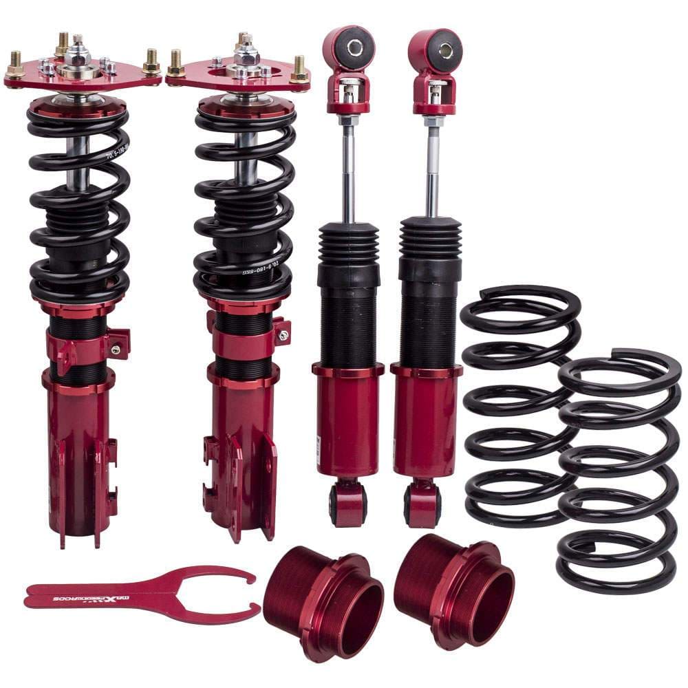 Gevindsæt egnet til Hyundai Veloster FS 2012-2018 | Coilovers 24-vejs justerbar dæmpning, sænkning 25-75 mm, inkl. camber-plader
