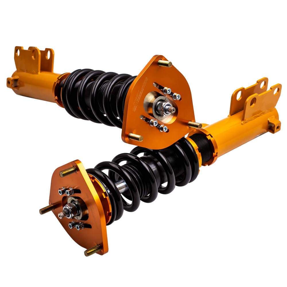 Gevindundervogn egnet til Mitsubishi Eclipse D52A D53A 2000-2005 | Coilovers 24-trins justerbar dæmpning, sænkning 1-3 tommer